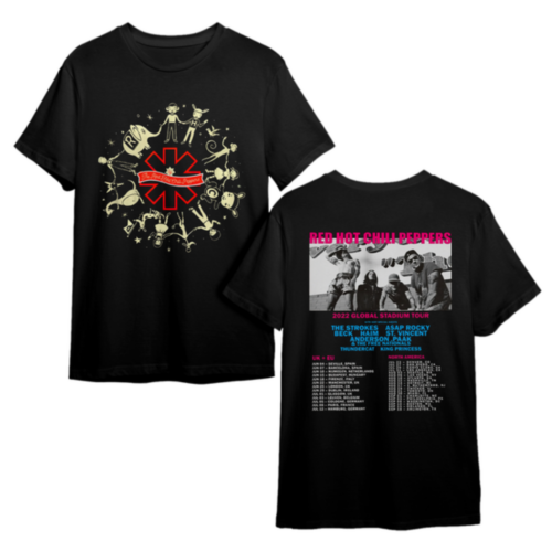 Red Hot Chili Peppers 2022 Global Stadium Tour Shirt