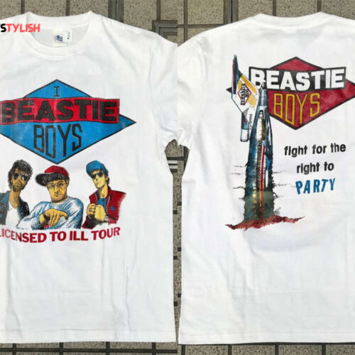 1987 Licensed To Ill Tour Beastie Boys T-Shirt, Beastie Boys Tour 1997 T-Shirt