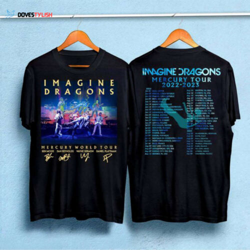 2023 TOUR Imagine Dragons Mercury Tour 2023 2023 Shirt