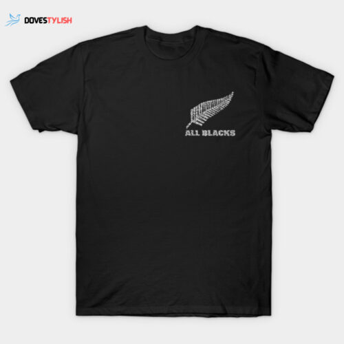 All Blacks Rugby Team of New Zealand – All Blacks – T-Shirt