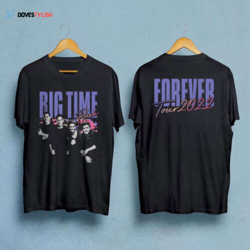 Big Time Rush Forever Tour 2023 Shirt