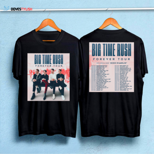 Big Time Rush Forever Tour 2022 Shirt
