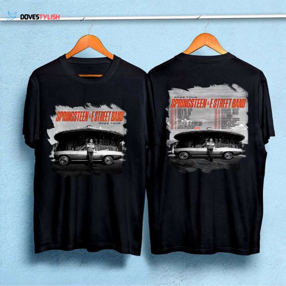 Bruce Springsteen and The E Street Band 2023 Tour Shirt - Dovestylish