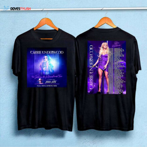 Carrie Underwood The Denim Rhinestones Tour 2022 – 2023 T-Shirt