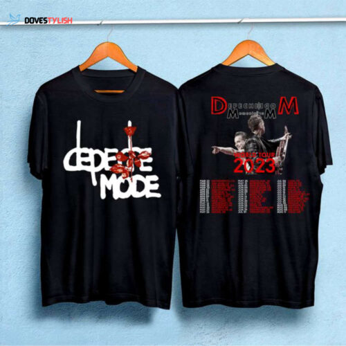 Depeche Mode Memento Mori World Tour Shirt, Depeche Mode Tour 2023 Shirt