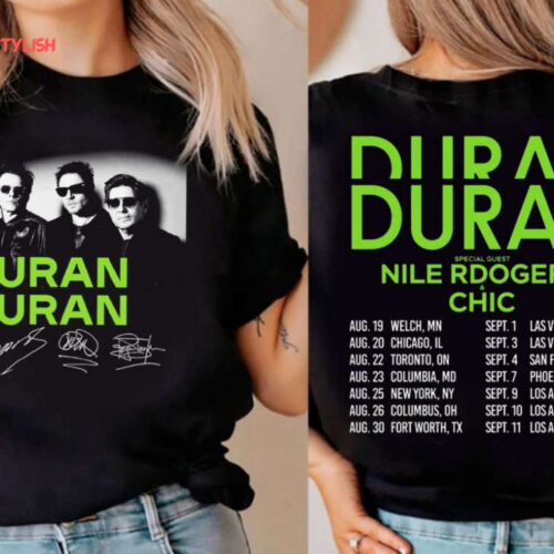 Duran Duran Shirt, Duran Duran Tour 2022 Shirt