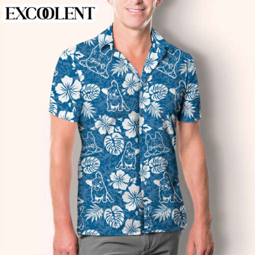 French Bulldog Hawaiian Shirt – Dog Memorial Gift – Hawaiian Shirts Gifts Idea
