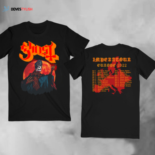 ghost north america tour 2022 Double Sided T-shirt