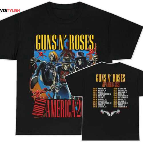 Guns N Roses North American Tour 2023 Shirt