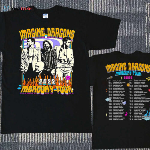 Imagine Dragons Mercury 2023 Tour Shirt, Pop Rock Tour Shirt