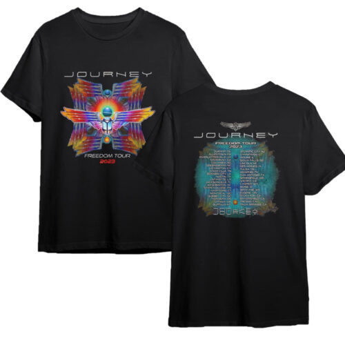 Journey Freedom Tour 2023 50th Anniversary Shirt, Journey Tour T-Shirt