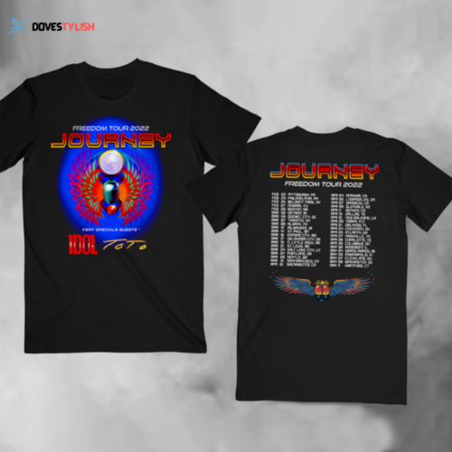 Journey Rock Legends Freedom Tour 2022 T-Shirt