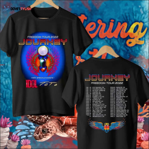 Journey Rock Legends Freedom Tour 2022 T-shirt, Journey Band ‘s Both Sides shirt