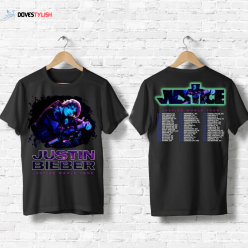 Justin Bieber Justice Tour 2022 Shirt