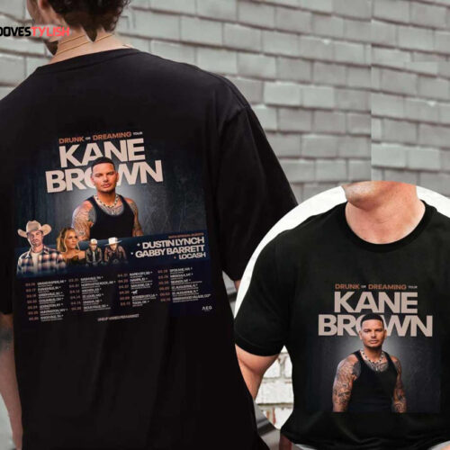 Kane Brown Drunk Or Dreaming Tour Double Sided Shirt