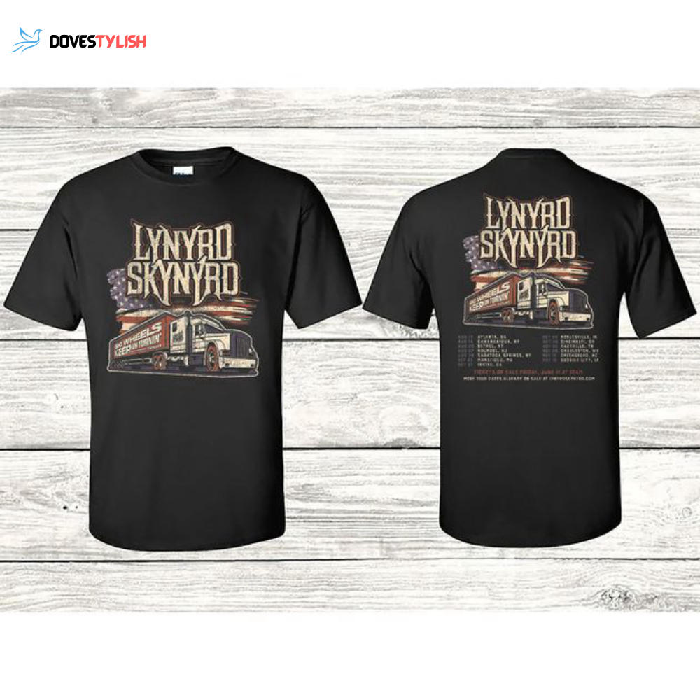 Lynyrd Skynyrd Concert Tour TShirt Dovestylish