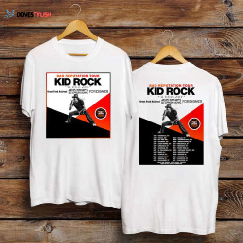 NEW Kid Rock Bad Reputation Tour 2022 T-Shirt, Kid Rock T-Shirt, Kid Rock 2022 Tour With Special Guess Shirt