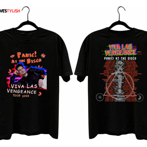 Panic At The Disco Viva Las Vengeance Tour 2022 Tshirt