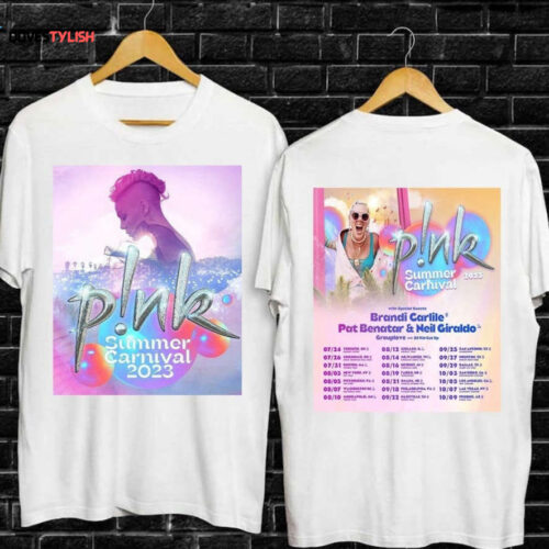 Pink Summer Carnival Tour 2023 Tshirt