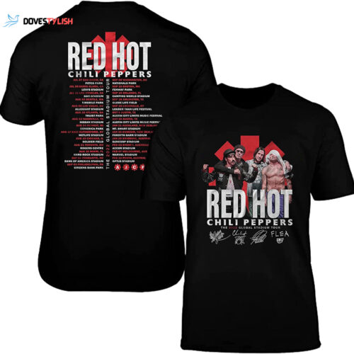 Red Hot Chili Pepper World Tour 2023 T-Shirt