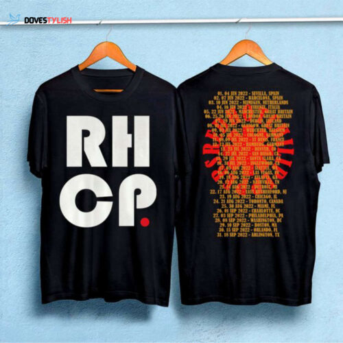 Red Hot Chili Peppers World Tour 2022 T-Shirt