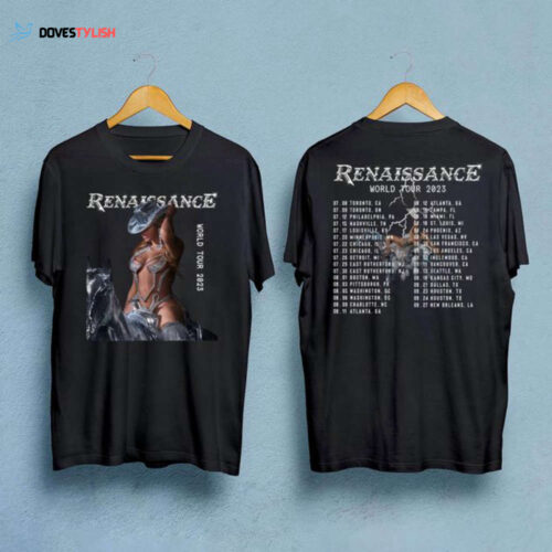 Renaissance Tour 2023, Beyoncé Tour Double Sided Shirt