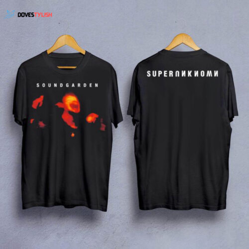 SOUNDGARDEN 1994 Superunknown Vintage Tour T-Shirt