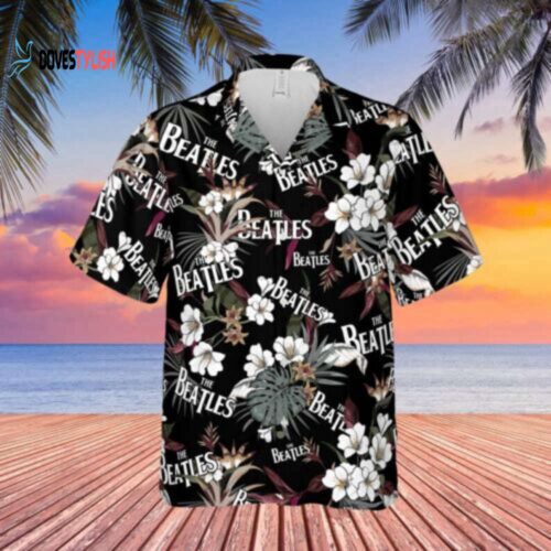 The Beatles Hawaiian Shirt, 3D Aloha Beach Button Shirt, GIft For Rock Lovers