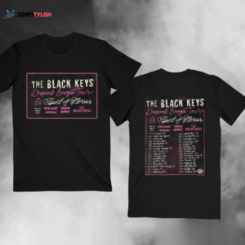 The Black Keys Dropout Boogie Tour 2023 Shirt