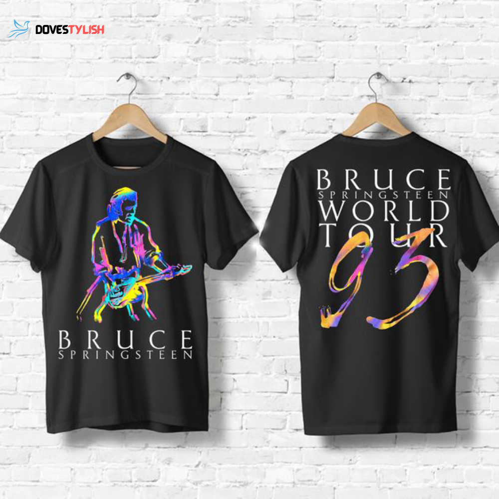 Vintage 1993 Bruce Springsteen Tour T-Shirt - Dovestylish