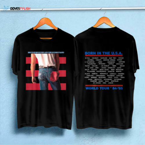 Vintage Bruce Springsteen Double Sided T-Shirt