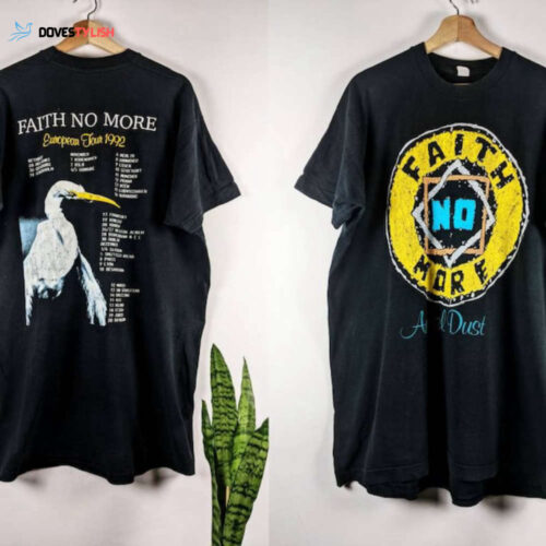 Vintage Faith No More Angel Dust 1992 Merch T-shirt