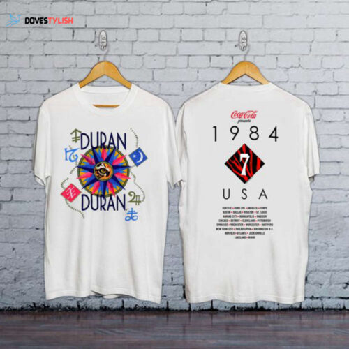 Vtg 1984 Duran Duran Arena USA Concert Tour T-Shirt