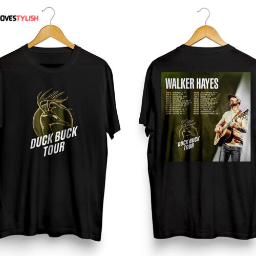 Walker Hayes 2023 Duck Buck Tour Shirt, Country Music