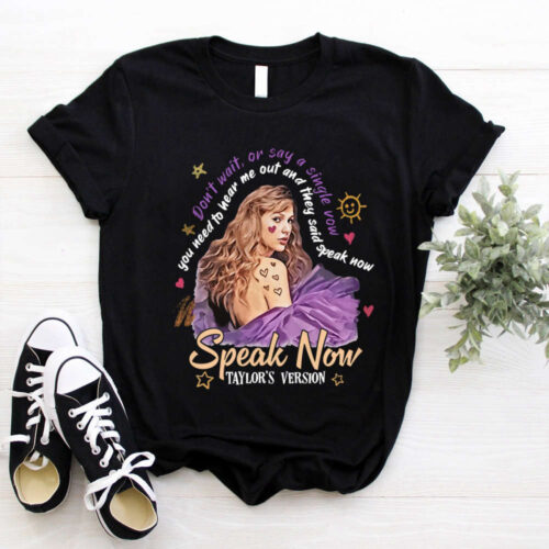 Speak Now Taylor’s Version Tshirt, TSwift Eras Tour Merch, The Eras Tour Vintage Shirt, Taylor’s Version Album Shirt, TS The Eras Tour Merch