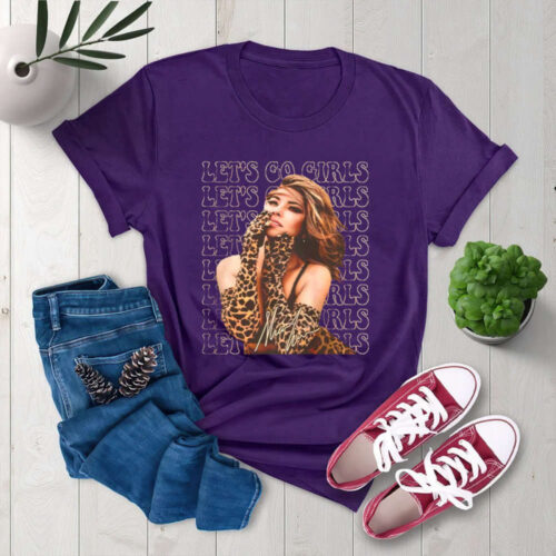 Shania Twain Lets Go girls T-Shirt,Shania Twain,Shania Twain Fans Gift for Men Women Unisex T-shirt,Shania Twain Shirt,Cheetah Shania Twain