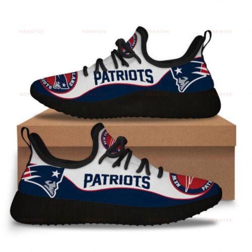 New England Reze Shoes: Canvas Sneakers for Patriots – Unisex Sport Running Shoes