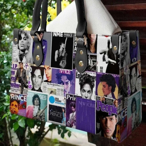 Prince Leather Handbag: Love Singer s Music Travel Bag for Teachers – Handmade  Custom  Vintage