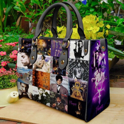 Prince Leather Handbag – Love Singer s Favorite   Music & Travel   Handmade Vintage Custom Bag