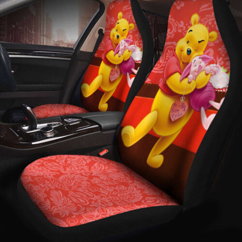 Mandalorian Car Seat Covers Set – Stylish Accessories for Your Car with Baby Yoda Design