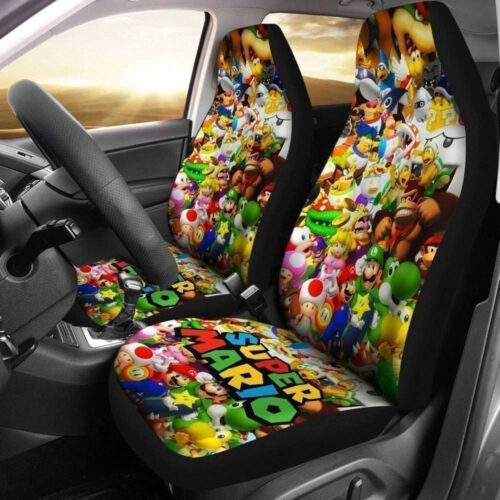Maleficent Car Seat Covers Set | Maleficent Villains Car Accessories | Sleeping Beauty Seat Cover For Car