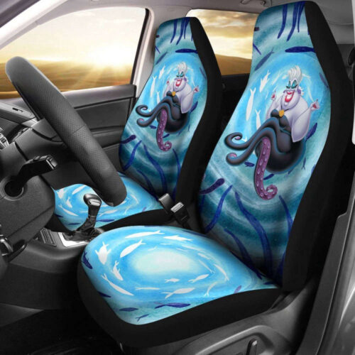 Stylish Villains Ursula Car Seat Covers Set   Little Mermaid Accessories   Enhance Your Car s Look!