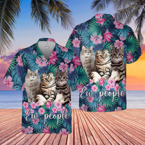 Winnie The Pooh Summer Hawaiian Tee – Tropical Aloha Shirt for Family Vacation  Memorial Day – Tigger Piglet Eeyore