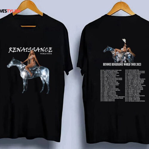 2023 Beyonce Shirt, Beyonce Renaissance World Tour Shirt, Beyonce Renaissance 2023 World Tour Shirt, Vintage Renaissance Tour Shirt