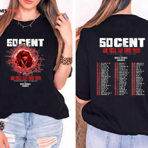 50Cent The Final Lap Tour 2023 Shirt, 50Cent Fan Shirt, 50Cent 2023 Concert Shirt For Fan, The Final Lap Concert Shirt, 50Cent Merch