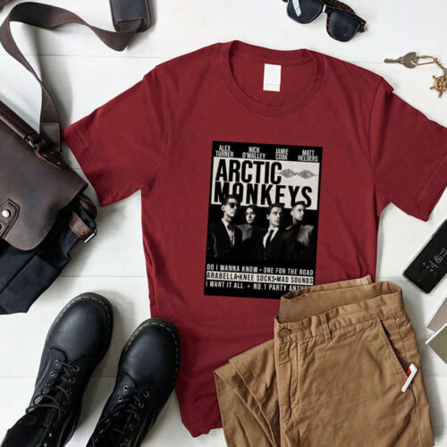 Arctic Monkeys Tshirt, Arctic Monkeys Merch, Arctic Monkeys Tour Shirts, Arctic Monkeys AM T-shirt, Arctic Monkeys Fans Gifts