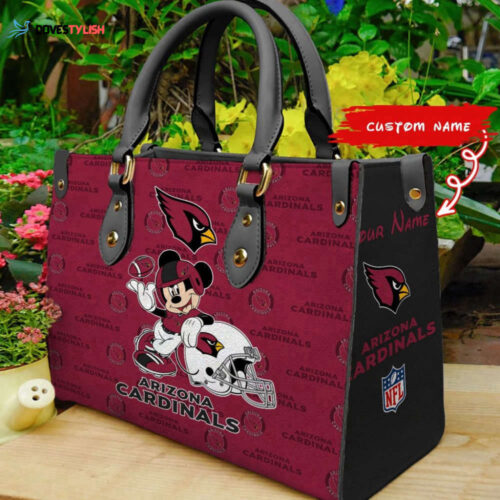 Disney Bag and WalletArizona Cardinals – PERSONALIZED Women Bag and Women Wallet Combo