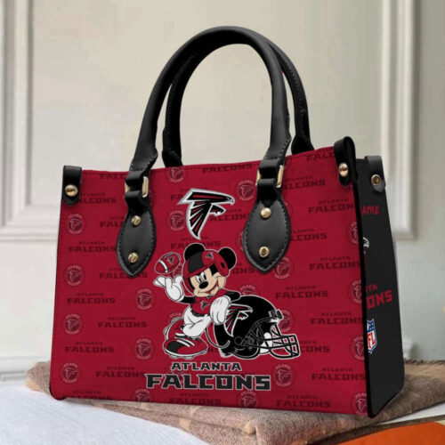 Disney Bag and WalletAtlanta Falcons – PERSONALIZED Women Bag and Women Wallet Combo