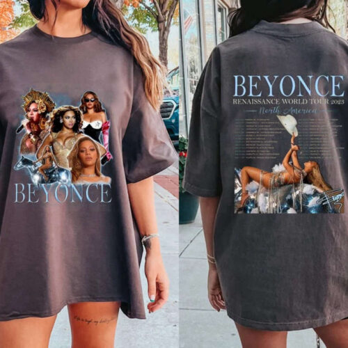 Beyonce Renaissance Tour 2023 T-shirt, Beyonce Merch Tee, Beyonce Crewneck Sweater, Renaissance New Album T-shirt, Beyonce Concert Shirt