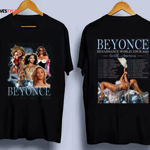 Beyonce Renaissance Tour 2023 T-shirt, Beyonce Merch Tee, Beyonce Crewneck Sweater, Renaissance New Album T-shirt, Beyonce Concert Shirt